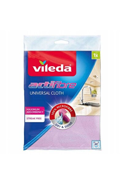 Vileda Laveta curatenie, microfibra, super absorbanta, fara urme, 1 buc, mov