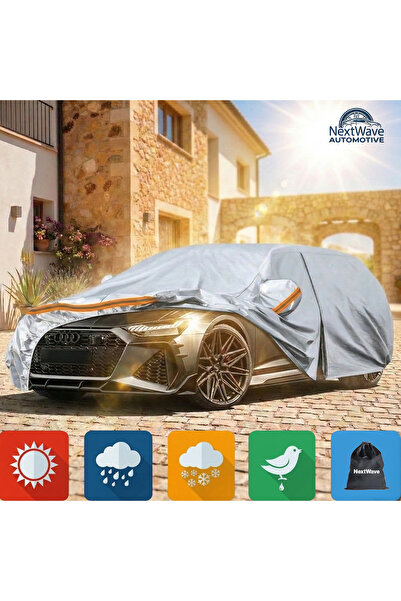 NEXTWAVE Prelată auto NextWave®️ sedan 530x200x150 cm, impermeabilă, UV, ferm...