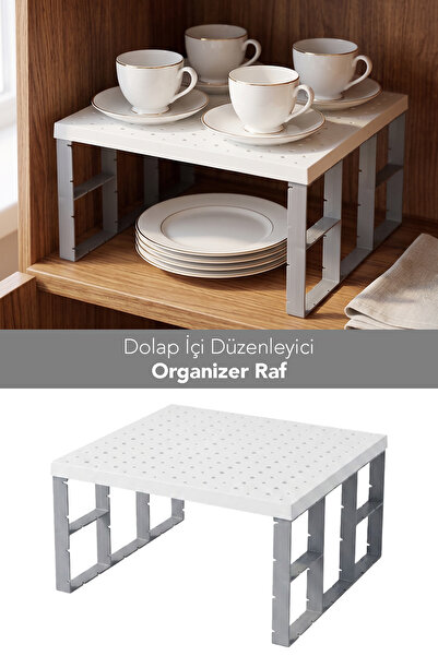 Meleni Home Ράφι οργάνωσης για ντουλάπι - Θήκη απορρυπαντικών κουζίνας και μπ...