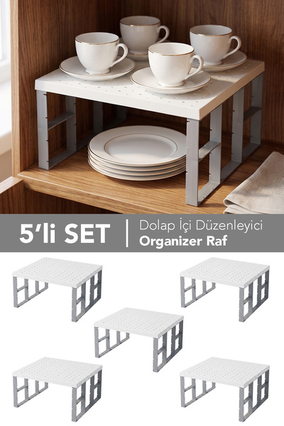 Meleni Home 5 komada organizatora za ormarić - držač deterdženta za kuhinju i...