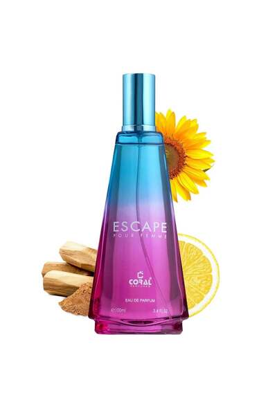 CORAL PERFUMES Coral Escape Pour Femme For Women | Eau De Parfum 100ml Each |...