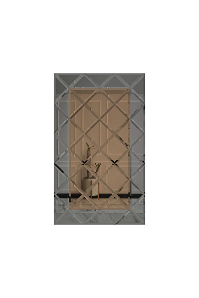 POTRO Oglinda cu fazeta 120 x 200 cm Gri-Bronze