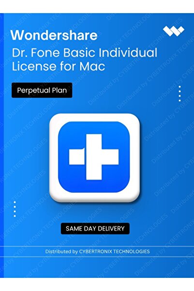 WonderShare ترخيص Dr.Fone Basic الفردي لنظام ماك |   خطة دائمة |   رخصة رقمية...