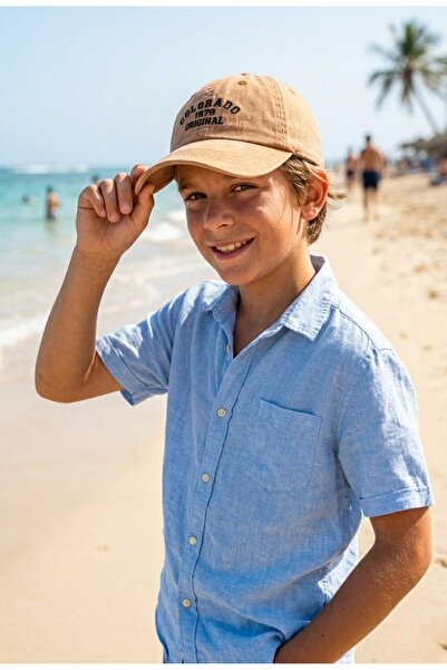 LAGRANZE Colorado Boys' Casual Hat 7-15 Years Old Cotton Adjustable Comfortab...