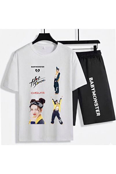SVART WEAR Chiquita BabyMonster K-Pop unisex 100% pamučne kratke hlače - set ...