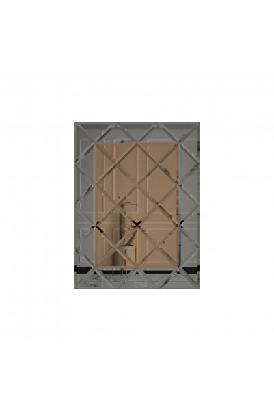 POTRO Panou Oglinda Fazeta 1125 x 1500 Bronze cu perimetru Gri
