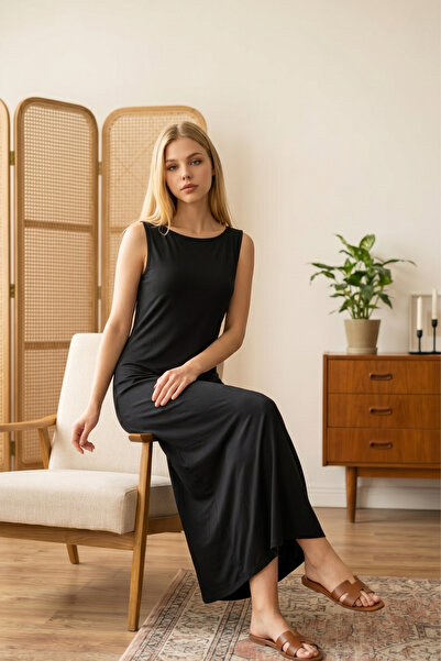 Moda Hour Women's Reversible Wearable Dress with Pockets V-Neck Dress with St...