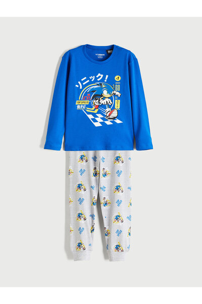 LC Waikiki Set de pijamale pentru băieți Sonic Print