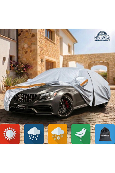 NEXTWAVE Prelată auto NextWave®️ sedan 500x200x150 cm, impermeabilă, UV, ferm...