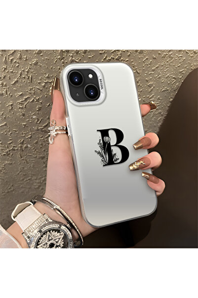 SLIMFELT iPhone 13/14 Uyumlu Yüksek Kalite Özel Harf Kılıf, Tam Koruma Aşınma...