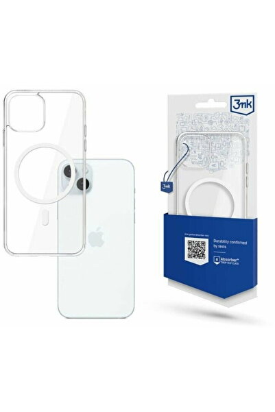 3MK Husa de protectie MagCase pentru iPhone 15 Plus Transparent