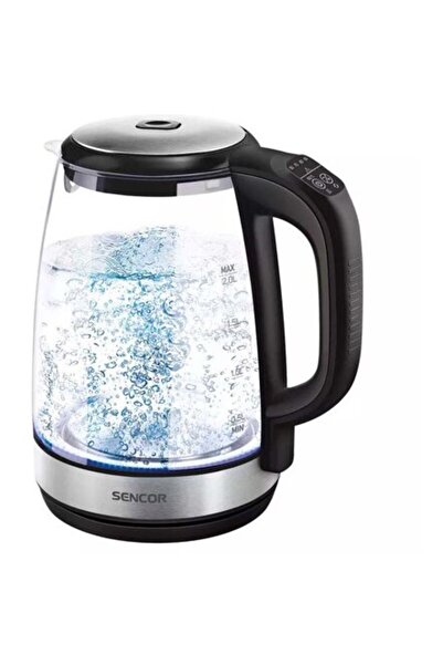 Sencor Fierbator electric, 2L, 2200W, Sticla, 12 luni