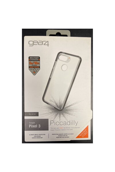 GEAR4 Piccadilly pentru Pixel 3 negru, GPX3PICBLK