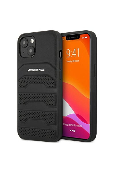 MERCEDES AMG AMHCP14MGSEBK iPhone 14 Plus 6,7 "black / black hardcase Le...