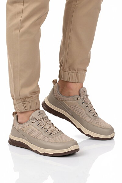 WALKWAY Ανδρικά αθλητικά παπούτσια με διχτυωτό υλικό βιζόν, ελαφριά, εύκαμπτα...