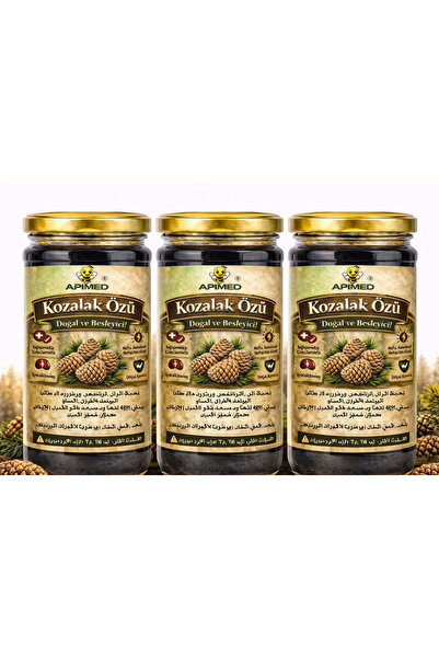 APİMED Chestnut Extract Set of 3 800 Gr – No Additives, No Added Sugar