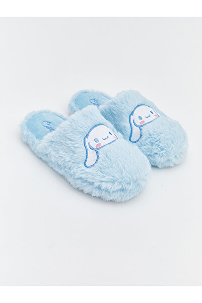 LC Waikiki Cinnamoroll brodat pluș Papuci de damă