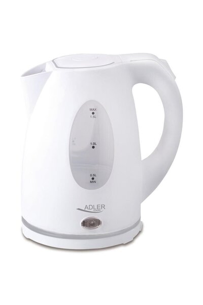 adler electric AD 1207 2000W 1.5l, White