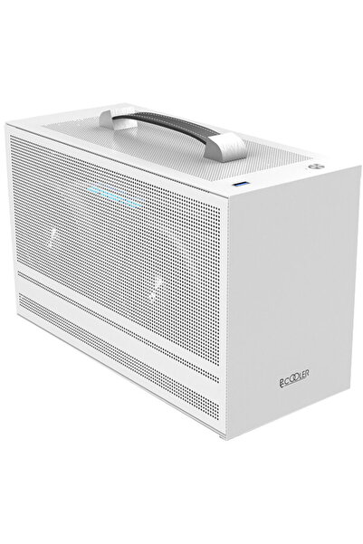 PCCOOLER MINI I100W PRO MESH, Fara sursa, Mini Tower, mITX, Alb
