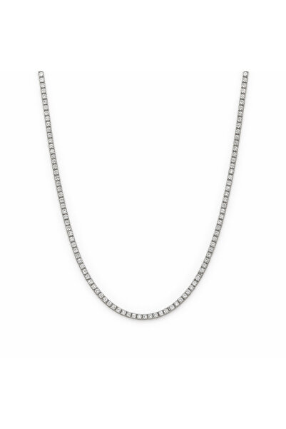 Novvu Κολιέ τένις 3 χιλιοστά με ασήμι