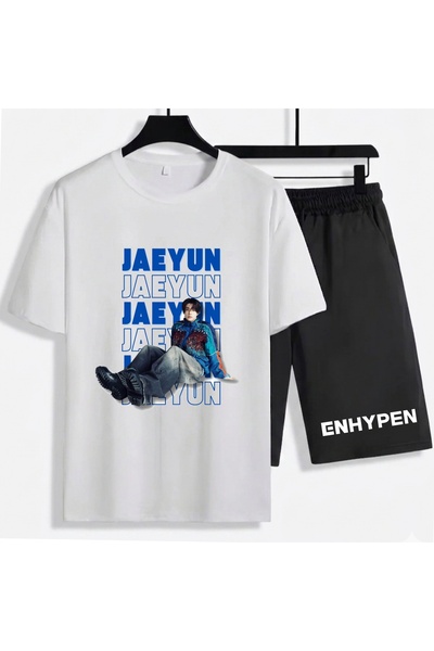 SVART WEAR Jaeyun Enhypen K-Pop Unisex 100% Cotton Shorts - T-Shirt Bottom To...