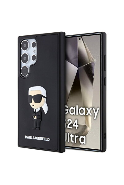 Karl Lagerfeld Husa pentru Samsung Galaxy S24 Ultra - 3D Design (KLHCS24L3DRK...