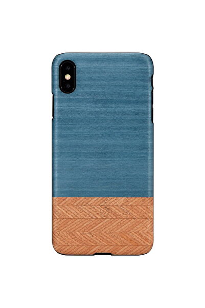 Other Husa MAN&WOOD pentru smartphone iPhone X/XS, negru denim