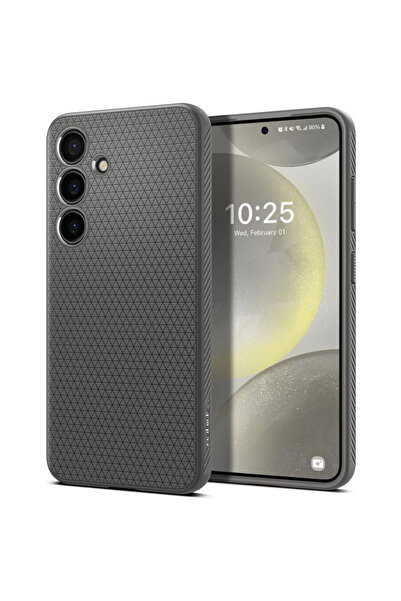 Spigen Husă pentru Samsung Galaxy S24 - Liquid Air - Granite Grey
