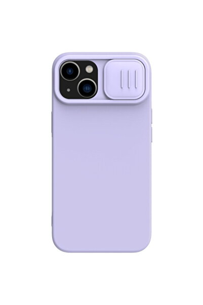 Nillkin Husa CamShield Silky Silicone pentru iPhone 14 Plus cu protecție came...