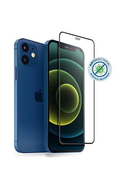 Crong Sticlă de protecție 3D 9H pentru ecran complet iPhone 12 Mini + ramă Insta