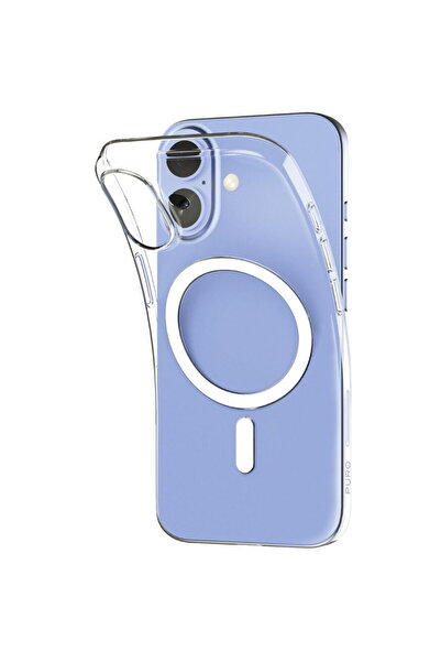 Puro Husa 0.3 MAG Υπέρλεπτη Θήκη TPU Συμβατή με MagSafe για iPhone 17 - Διαφανής