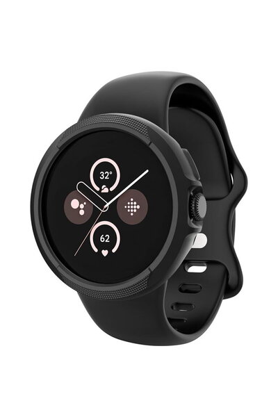 Spigen Liquid Air, negru mat - Google Pixel Watch 3 (45mm)