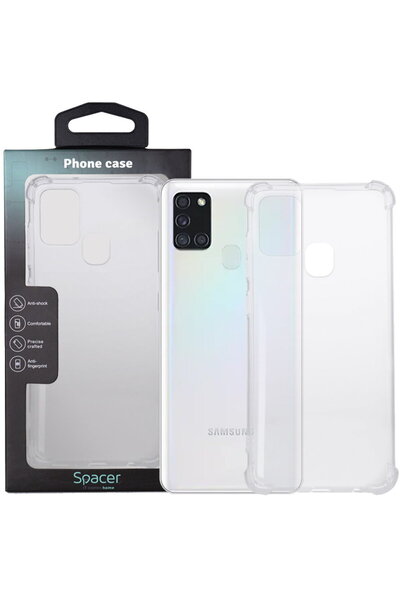 Spacer HUSA SMARTPHONE pentru Samsung Galaxy A21S, grosime 1.5mm, protectie s...