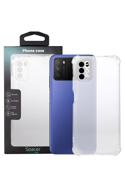 Spacer HUSA SMARTPHONE pentru Xiaomi Pocophone M3, grosime 1.5mm, protectie s...