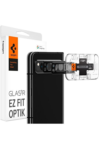 Spigen Sticlă EZ Fit Optik Pro, pachet de 2, negru - Google Pixel Fold