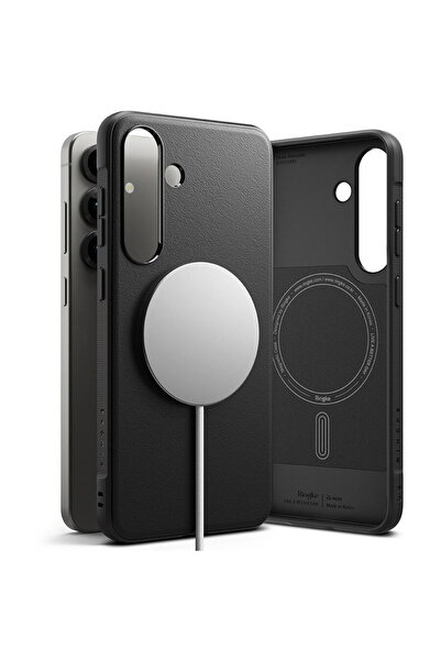 Ringke Husa Onyx Magnetic MagSafe, Samsung Galaxy S25 Plus, Negru