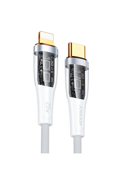 Joyroom Cablu de încărcare rapidă cu întrerupător inteligent USB-C - Lightnin...