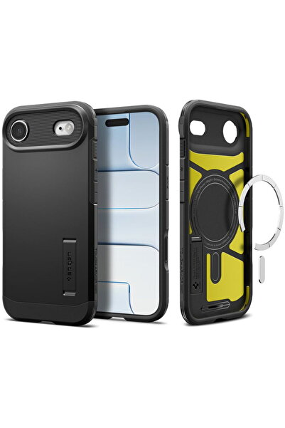 Spigen Husa pentru iPhone 17 Air - Tough Armor "T" MagSafe - Black