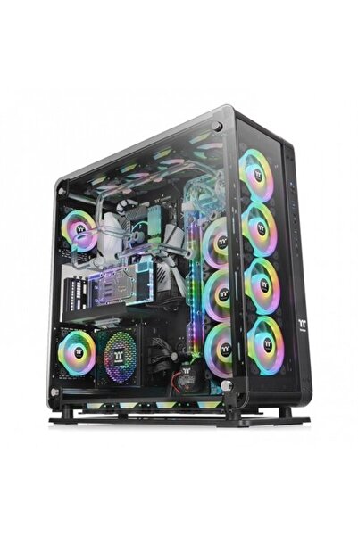 THERMALTAKE Carcasă Core P8 TG Turn complet Negru