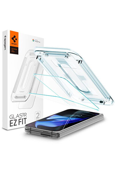 Spigen Glass tR EZ Fit (Cover 2 Pack), transparency - Google Pixel 9 Pro Fold