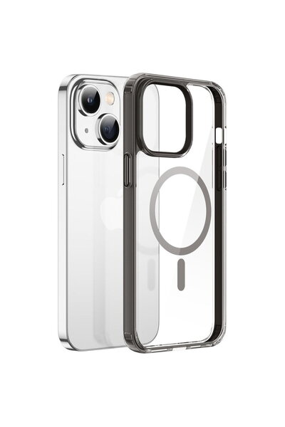 Dux Ducis Husa Clin2 case for iPhone 14 Plus magnetic cover MagSafe gray