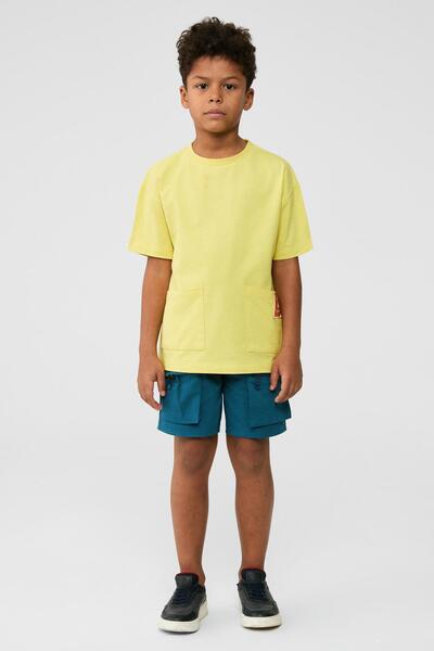 NBT JEANS Bg Store Boy Yellow Tshirt