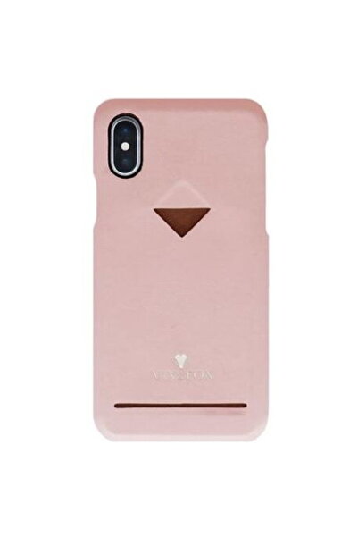 Other Husa VixFox Πίσω Θήκη με Θέση Κάρτας για Iphone XSMAX ροζ