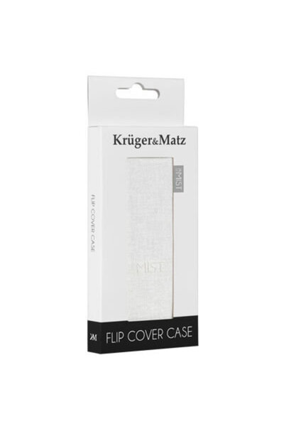 Kruger&Matz Husa FLIP COVER ALB MIST