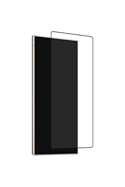 Puro Sticlă securizată cu ramă neagră pentru Samsung Galaxy S25 Ultra