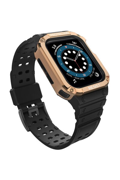 Hurtel Husa Protect Curea cu carcasă pentru Apple Watch 7 / SE (41/40 / 38mm)...