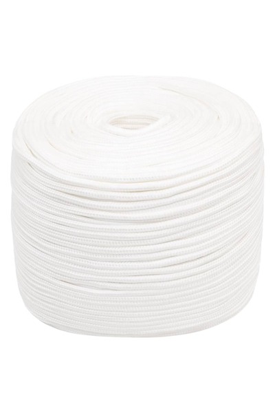 vidaxl Σχοινί ΝαυτιλίαςΛευκό 8 χιλ. 50 μ. από Πολυπροπυλένιο