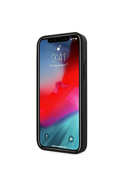 BMW Husa Signature Seat pentru iPhone 12 Mini, Negru