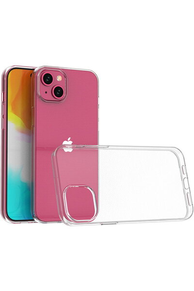 Hurtel Husa iPhone 15 Plus din seria Ultra Clear, transparentă.