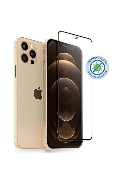 Crong Sticlă de protecție 3D 9H pentru ecran complet iPhone 12 Pro Max + ramă...